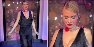 😻Чарівна ведуча та дівчина Лоріса Каріуса з Ньюкасла - Ділетта Леотта