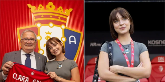 😻Фанатка Осасуни - модель Клара Галле змусила вболівальників забути про гру